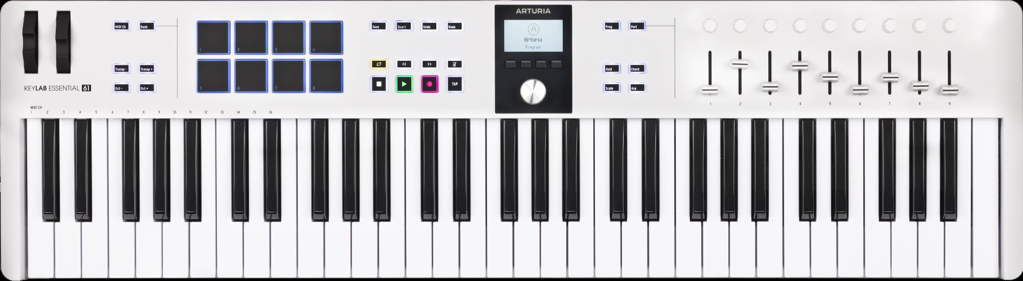 ARTURIA KEYLAB ESSENTIAL 61 MK3【入荷次第発送】【WH】【送料無料】