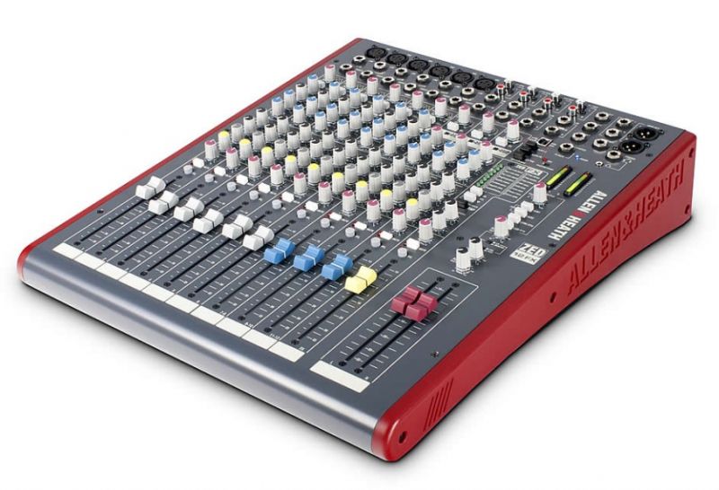 ALLEN & HEATH アレンアンドヒース ZED-12FX 【マルチパーパス・ミキサー】【USBステレオ・オーディオ入出力】【リバーブ搭載】【送料無料】