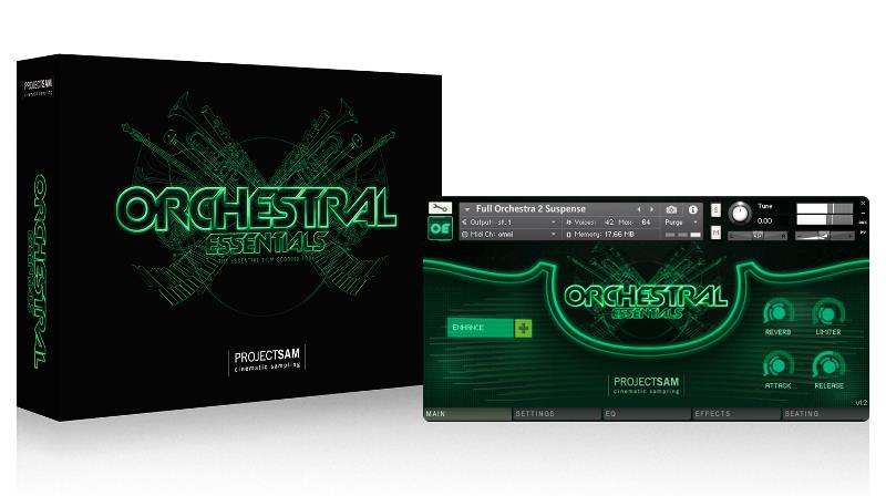 PROJECT SAM Orchestral Essentials 1/BOX オーケストラ音源 【送料無料】