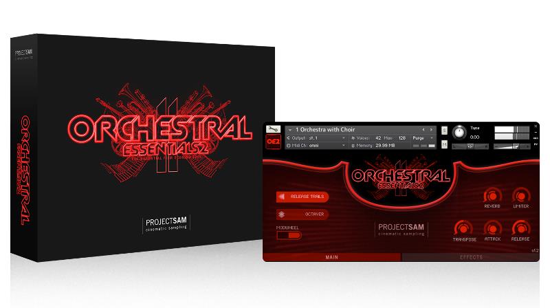 PROJECT SAM Orchestral ESSENTIALS 2/BOX オーケストラ音源 【送料無料】