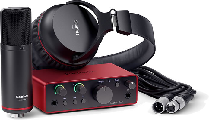 Focusrite Scarlett Solo Studio gen4