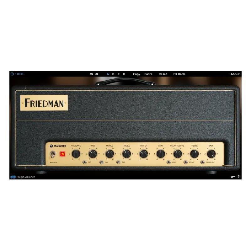 Plugin AllianceFriedman BE-100【メール納品】【送料無料】