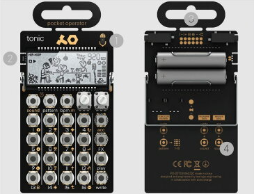 Teenage Engineering Pocket Operator PO-32 tonic【ポケットオペーレーター/トニック】【ティーンエイジエンジニアリング/シンセサイザー】【送料無料】