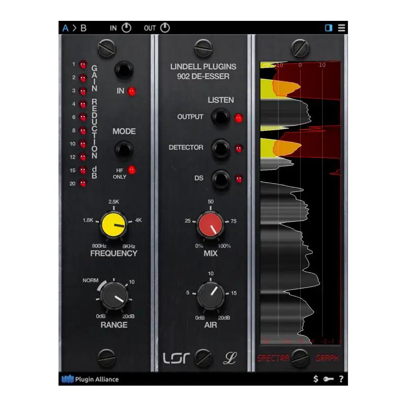 Plugin AllianceLindell Audio 902 De-Essery[[izyz