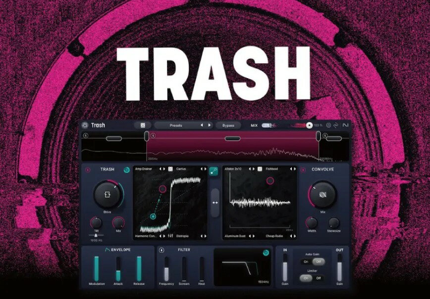 iZotope Trash: Crossgrade from any version of Vocalsynth, Neoverb, Iris, Stutter Edit, Breaktweaker, Mobius Filter, DDLY