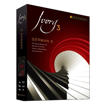 SynthogyIvory 3 German D Upgrade from Ivory 2 Grand Pianos【アップグレード版】【メール納品】