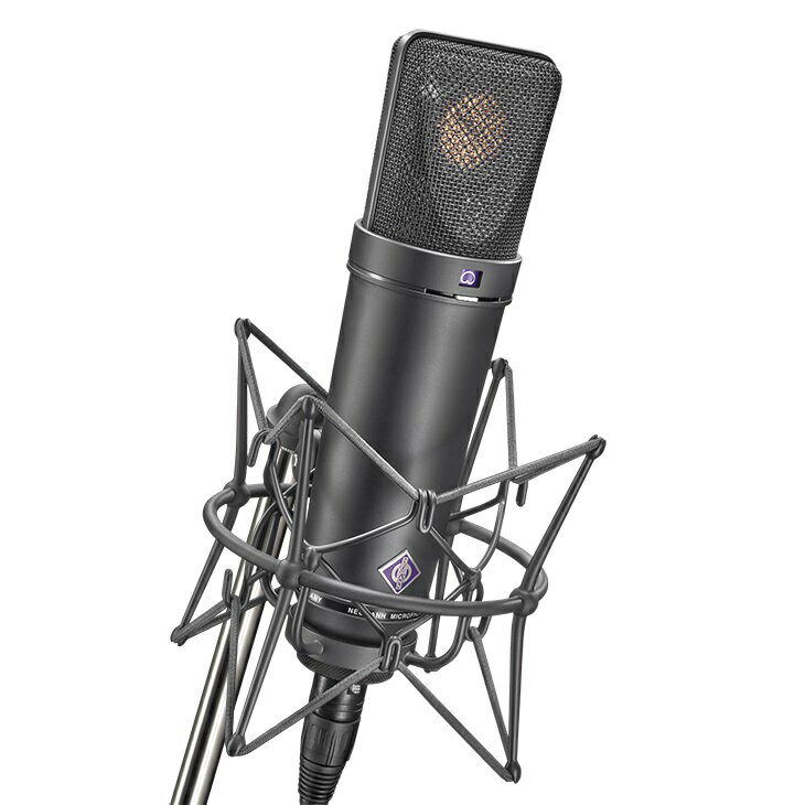 NEUMANN ノイマンU 87 Ai mt studio set（ブラック）（専用サスペンションホルダーセット）【コンデンサーマイク】【送料無料】