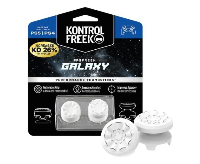 Kontrolfreek FPS FREEK GALAXY FPS Freek Galaxy White PS5（2807-PS5 W/W）【送料無料】【お取り寄せ商品】