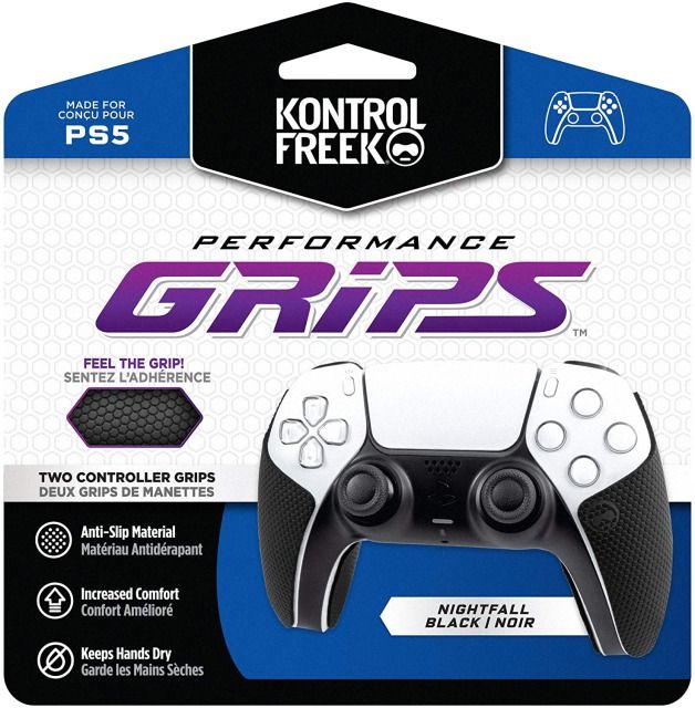 Kontrolfreek Performance Grips Black PS5i4777-PS5jyzy񂹏iz