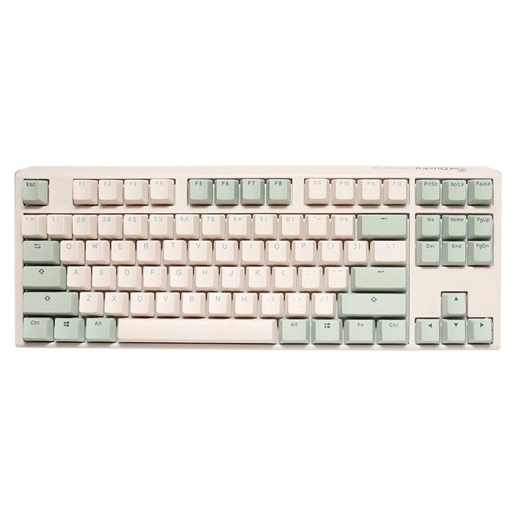 【タイムセール！】Ducky One 3 TKL size 80 keyboard Matcha（Cherry MX シルバー軸）Ducky One 3 メカニカルキーボード US配列 テンキーレスサイズ Matcha【入荷次第発送】【送料無料】