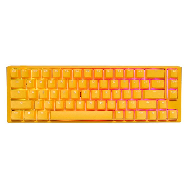 Ducky One 3 SF 65% keyboard Yellow Ducky（Cherry RGB シルバー軸 ）Ducky One 3 メカニカルキーボード US配列 65%サイズ Yellow Ducky【入荷次第発送】【送料無料】