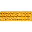 Ducky One 3 Full size keyboard Yellow Ducky（Cherry RGB シルバー軸）Ducky One 3 メカニカルキーボード US配列 フルサイズ Yellow Ducky【入荷次第発送】【送料無料】