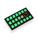 Tai-Hao Rubber Gaming Backlit Keycaps-18 keys Neon Greeny׎攭zyz