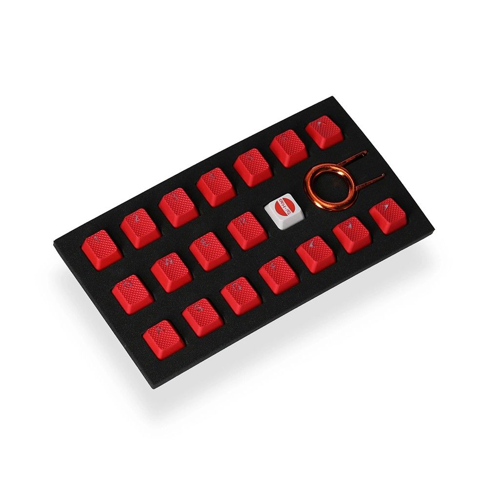 Tai-Hao Rubber Gaming Backlit Keycaps-18 keys Redy׎攭zyz