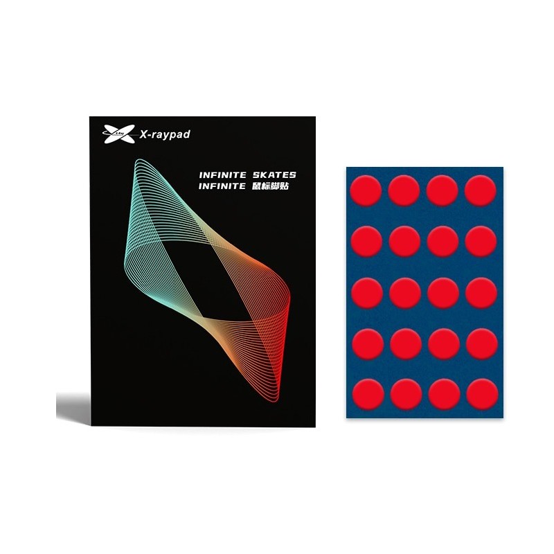 X-raypad Obsidian DIY Mouse Skates Universal 0.8mm PTFE Dots ޥں߸ˤ