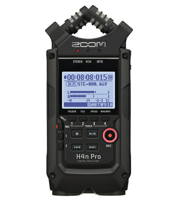 ZOOMH4nPro / BLK【H4N PRO】Handy Recorder【送料無料】