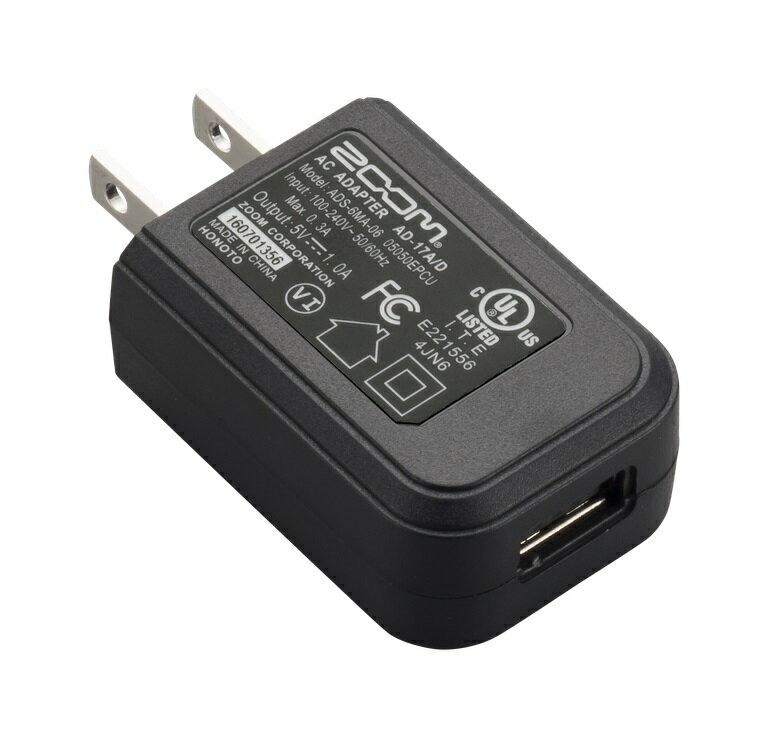 ZOOMAD-17　DC5V USB AC ADAPTERDC5V USB AC アダプター