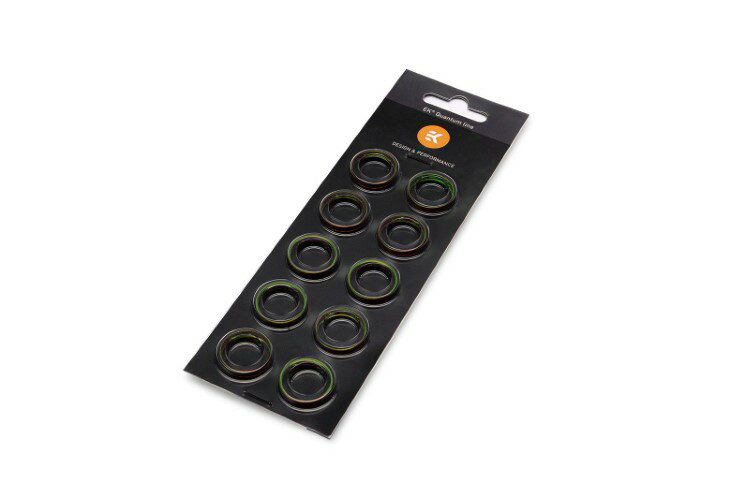 EKWBEK-Quantum Torque Color Ring 10-Pack STC 12/16 - Green
