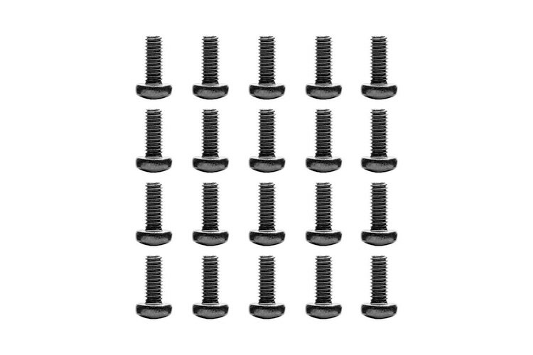 【EKWB公式】EK-Loop Phillips Head Screw Set M4x10mm - Black (20pcs)