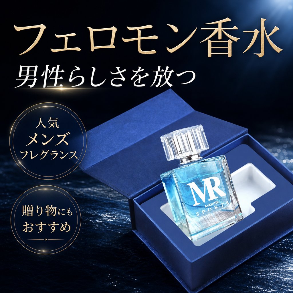 男性用フェロモン香水 、男性らしさを放つ、女性を惹きつけるフェロモンの男性用香水、フェロモンアクアテ ...