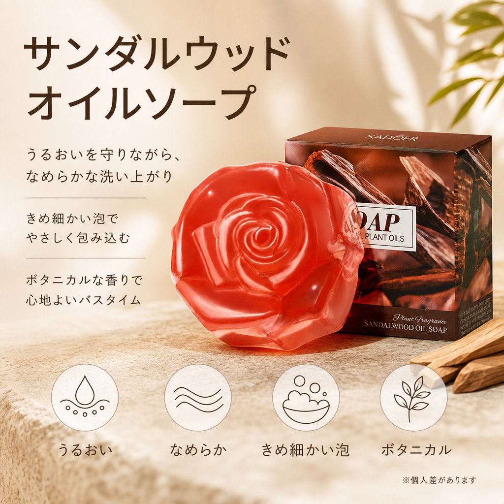 【2個セット】デリケート ソープ、vio 香水ソープ、サンダルウッドエッセンス&ヒアルロン酸配合、デリケートぞーんソープ、vio 匂い 消し、デリケートゾーン 匂いケア、体臭 ボディソープ、デリケートゾーン 石鹸 弱酸性