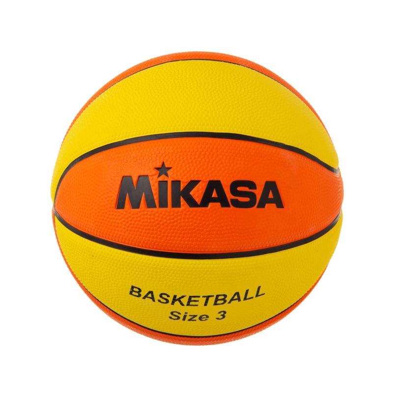 Balls - ミカサ(MIKASA) バスケットボール 3号(ジュニア・キッズ向け)ゴム B3JMR-BKGL