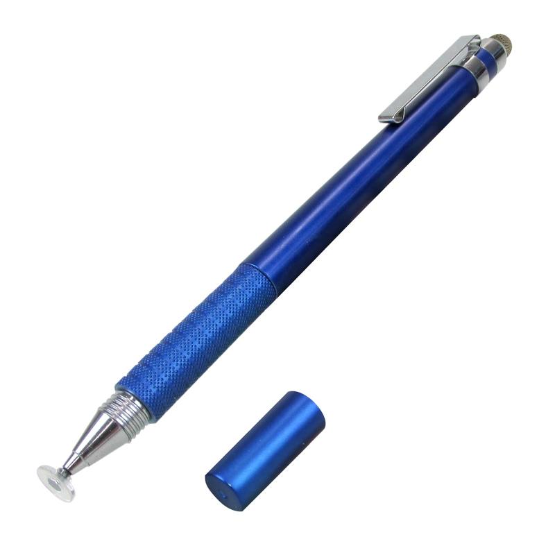 アーテック『2WAYタッチペン(導電性タイプ)』91766/金属繊維/ディスクタイプ ブルー