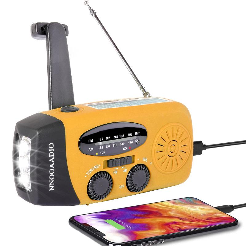 防災ラジオ 防災ソーラーラジオ NNOOAADIO 手回しラジオライト 懐中電灯 AM/FM携帯ラジオ 災害USB充電 ソーラー 充電 手回し充電 3つ給電式ラジオ 携帯充電器 スマホ充電対応可能 大容量1200mAH付 ekobo-10069246 E-KO-BO楽天市場店 サンプル画像2