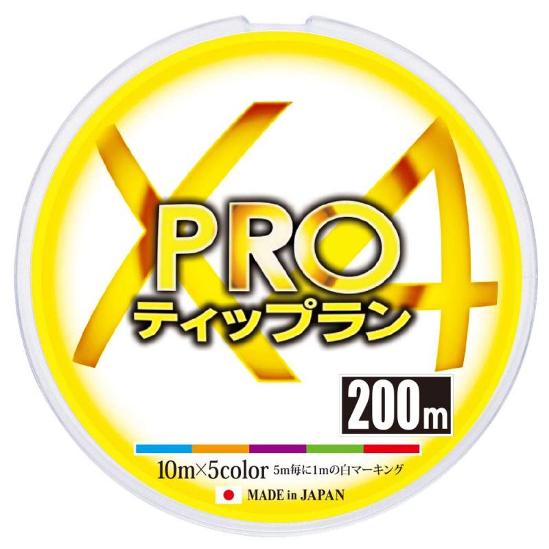 DUEL デュエル PEライン 釣り糸 HARDCORE X4 PRO ティップラン 【 ライン 釣りライン 釣具 高強度 高感度 】