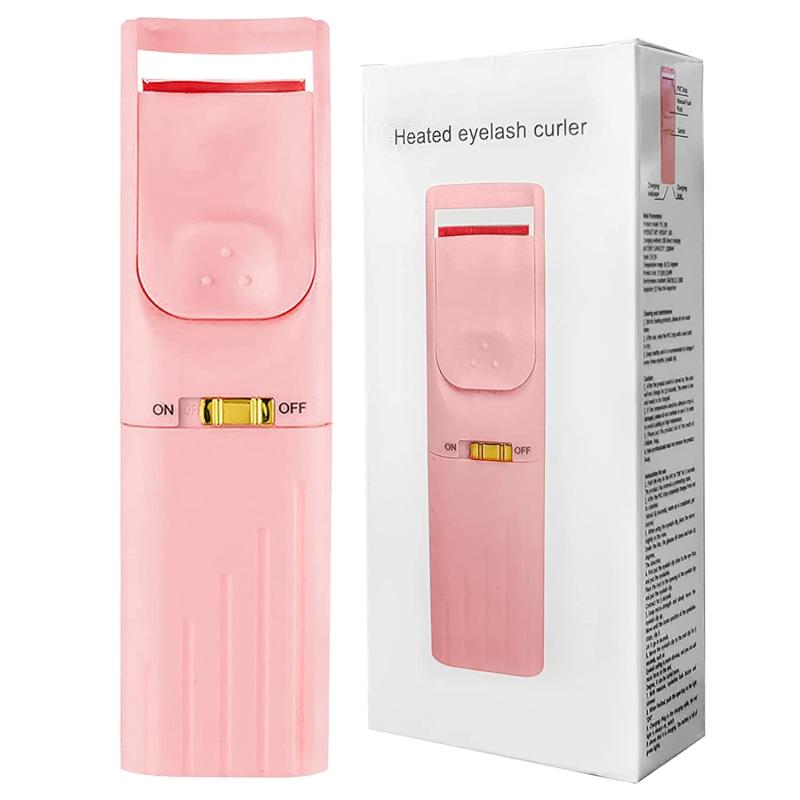 GOOMAND ホットビューラー まつ毛カーラー 挟むタイプ アイラッシュカーラー 20秒急速予熱 まつげ ビューラー 温度検知シリコン 3段階温度 ヤケと防止 軽量 USB 充電式