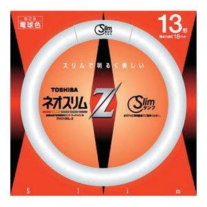 東芝 13形丸形スリム蛍光灯（電球色）ネオスリムZ FHC13ELZ(TO)