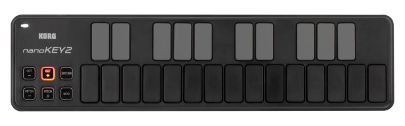 KORG 定番 USB MIDI nano2 音楽制作 DTM コンパクト設計で持ち運びに最適 すぐに始められるソフトウェアライセンス込み