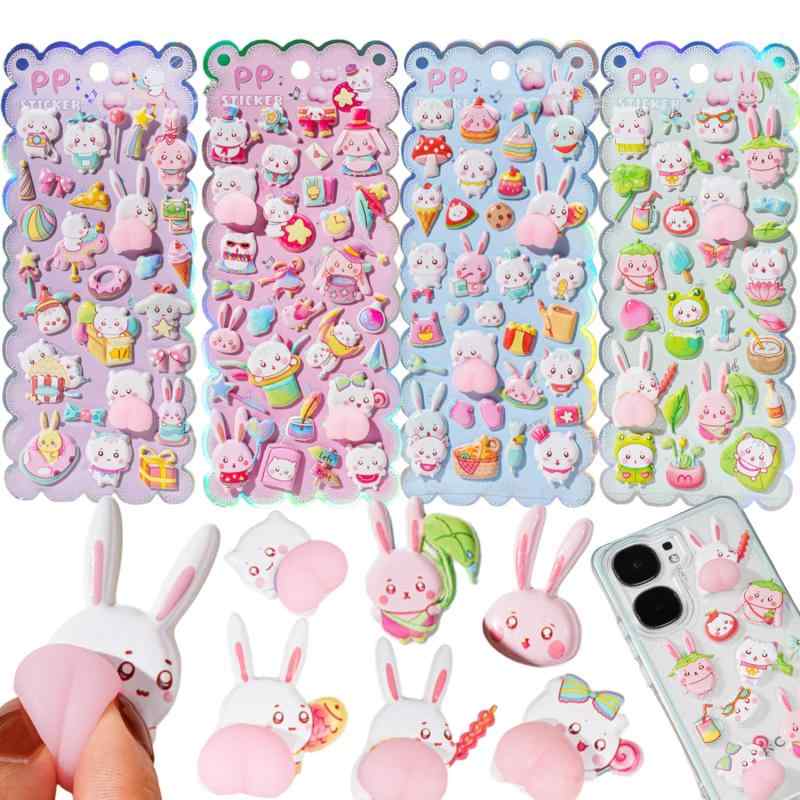 ������פˤפ˥����� 3DΩ�Υ��ƥå��� 4�祻�å� ���襤�� ưʪ ����饯���� ������ ���� �ޥ���ޥ� �դ�դ� ������ ��ä��ꥹ���������� ���ޥۥ�...