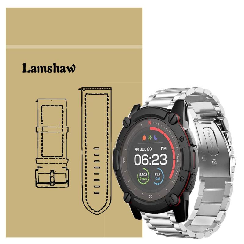 樂天商城 - PowerWatch 2 バンド, Lamshaw ステンレス メタル ベルト 交換バンド 対応 PowerWatch 2 スマートウォッチ
