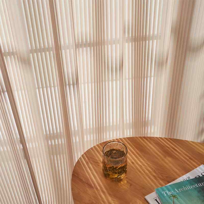 樂天商城 - Topfinel レースカーテン 外から見えにくい UVカット 省エネ 遮熱 カーテン レース おしゃれ 無地 白 ストライプ 北欧