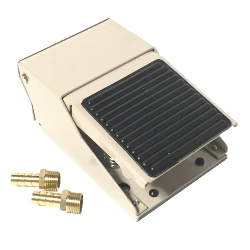 (nakira) 3点セット エアー フットスイッチ エアー工具 フットペダル nkr244