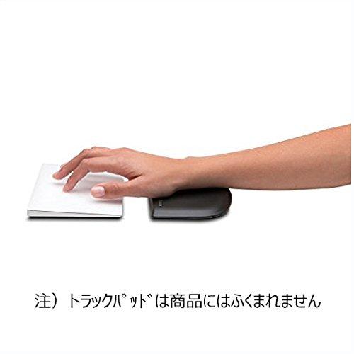 E-KO-BO楽天市場店のKensington エルゴノミクス ErgoSoft リストレストfor Mouse (スリム) K52803JP 熱可塑性ポリウレタン (TPU) ブラック｜アングル2
