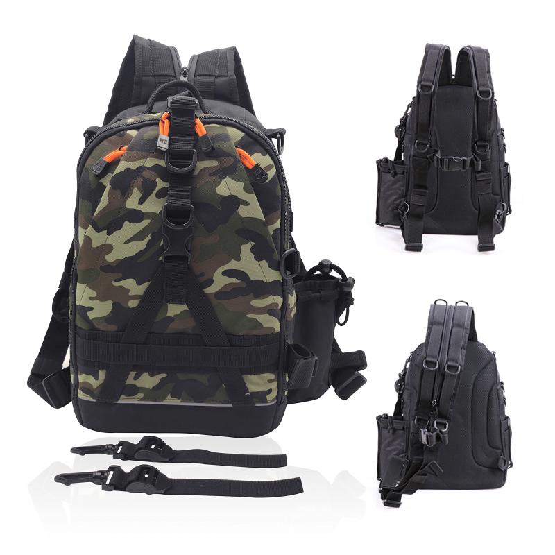 Rakuten - 釣り リュック 大容量 バックパック 登山 軽量 タックルバッグ 自転車 バイク ボディ バック