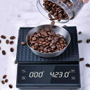 lanzoub デジタルスケール コーヒースケール タイマー付き 0.1g単位 3kg キッチンスケール コーヒー タイマー機能付き 電子天秤 はかり 計量器 精密 お菓子作り ケーキ パン作り 防水 英語説明(3)