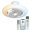 【省エネ・節電に】ファン付きシーリングファンライト led シーリングファン 天井ファン 8-16畳 ファン付き照明 LEライト 天井照明 照明器具 サーキュレーター50W 10000lm 360°首振り 360°全方向
