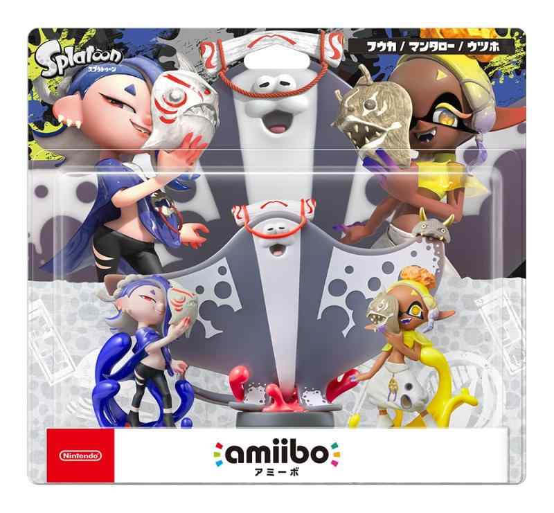 Rakuten - amiibo すりみ連合セット[フウカ／ウツホ／マンタロー]（スプラトゥーンシリーズ）