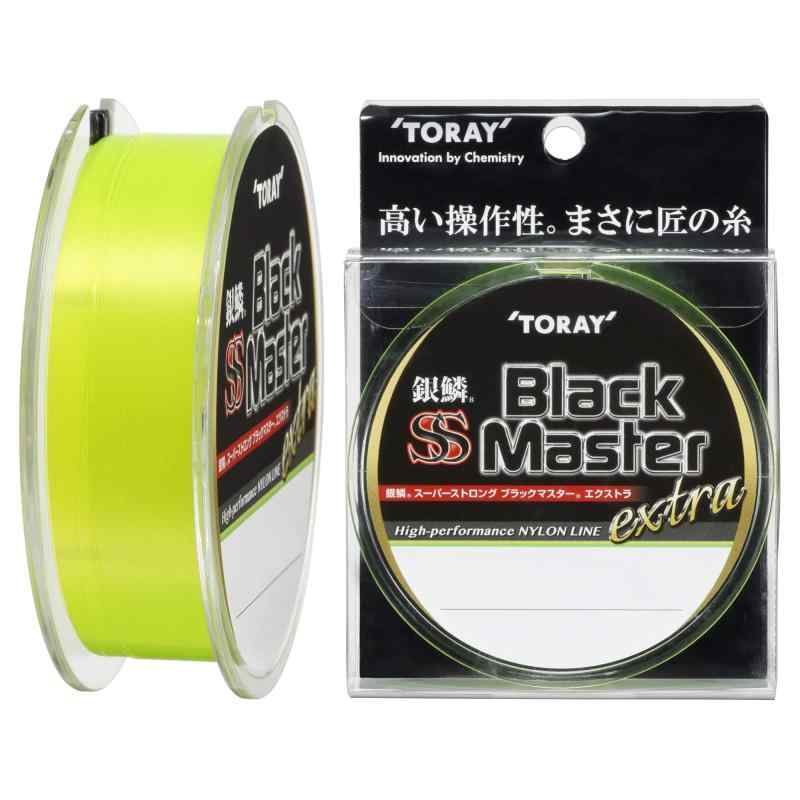 樂天商城 - 東レ(TORAY) ナイロンライン 銀鱗 スーパーストロング ブラックマスター エクストラ 150m ライムグリーン