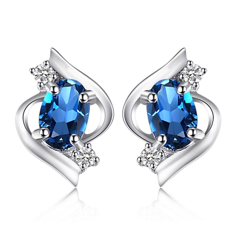 JewelryPalace  ŷ1.05ctɥ֥롼ȥѡ 0.06ct塼ӥå륳˥ ˤ ǯ  ...