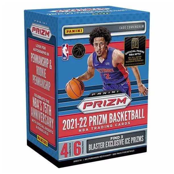 NBA 2021-22 Panini Prizm Basketball Card Blaster Box (Ice Prizms) ѥˡ ץꥺ Хåȥܡ  ֥饹ܥå ( ץꥺ)