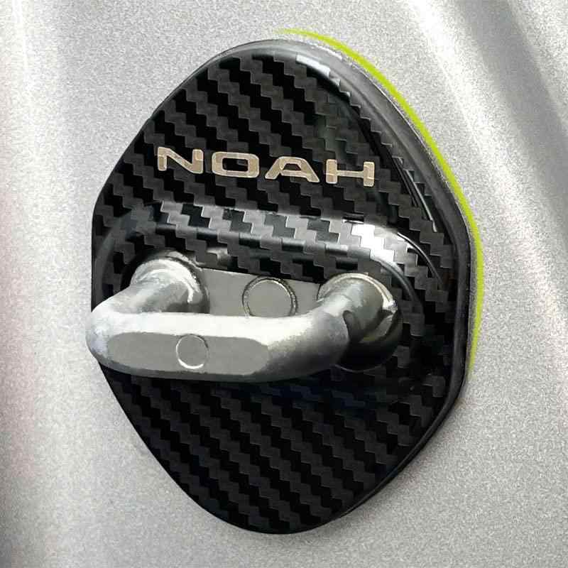 MEKOMEKO トヨタ 新型ノア NOAH 90系 専用 ストライカー カバー ドアロック カバー メッキ アクセサリー 内装 パーツ ステンレス 4PCS 新型ノア NOAH 90系 2022年1月~