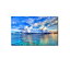 レモンツリーART キャンバスパネル アートパネル キャンバス 青空 きれい 白い雲 風景写真 海 アートフレーム インテリアアート 部屋装飾 キャンバス絵画 壁掛け 壁飾り インテリア絵画 新
