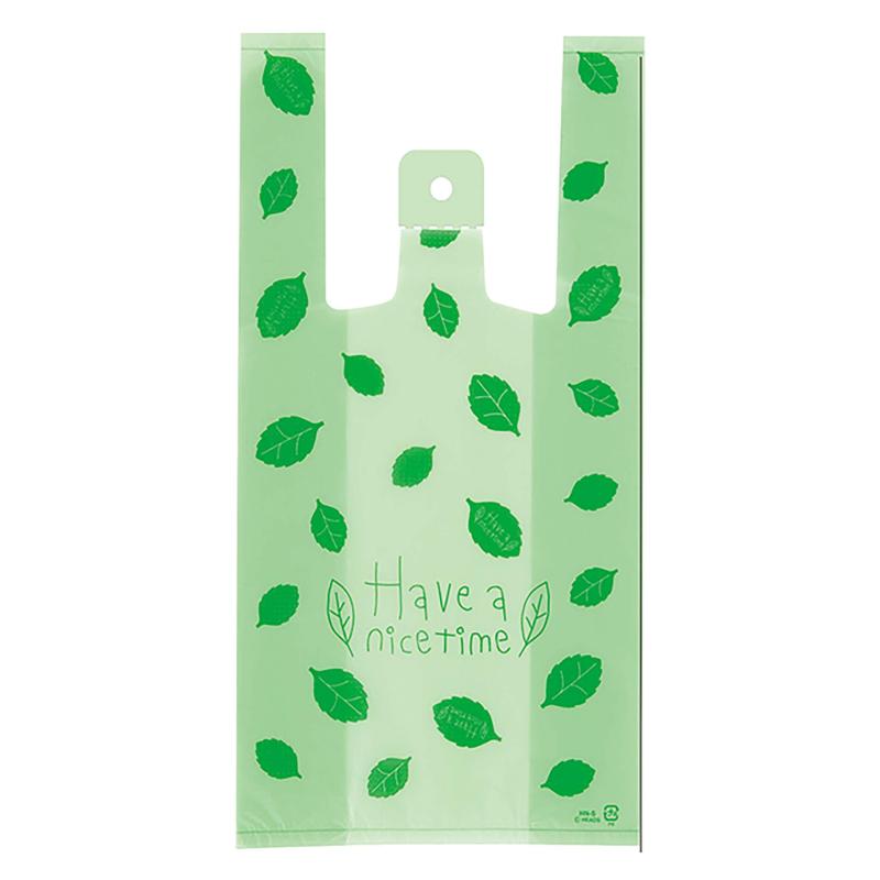 ヘッズ レジ袋 リーフ(グリーン)