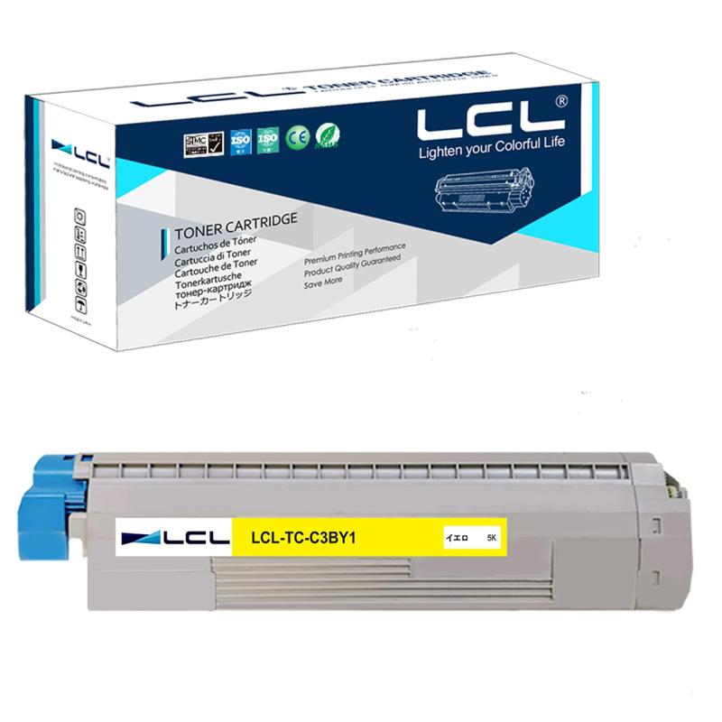 Rakuten - LCL OKI用 互換トナーカートリッジ TC-C3BK1