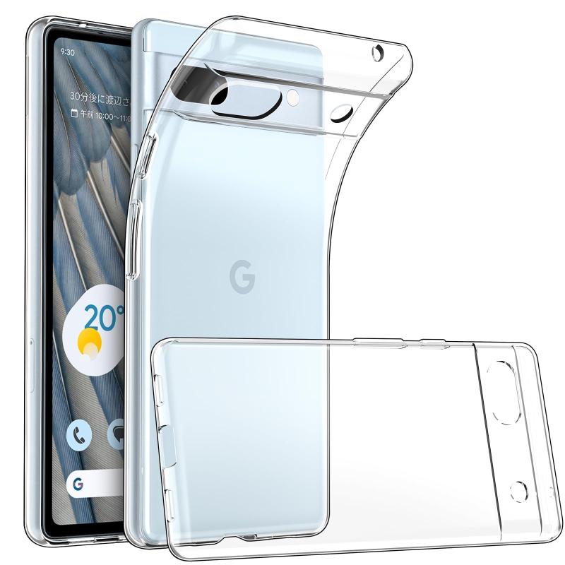 Google Pixel 7A ケース クリア 透明 シリコン グーグル ピクセル7A カバー 耐衝撃 TPU クリアケース ソフト 保護カバー スリム 薄型 指紋防止 防水 防塵 傷防止