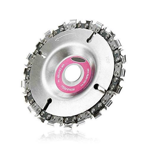 Rakuten - グラインダー ディスク カッター チェーンソー 座ぐりカッター 直径100mm 穴径16mm 22歯切り 木彫工芸氷彫刻設備工アングルグラインダー用